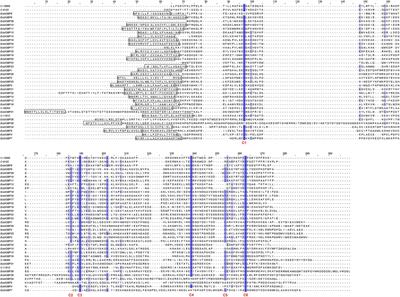 Comparison of Olfactory Genes in Two Ectropis Species: Emphasis on Candidates Involved in the Detection of Type-II Sex Pheromones